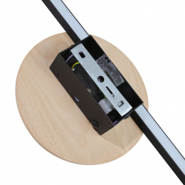 Kinkiet JAVA II BLACK WOOD 1441