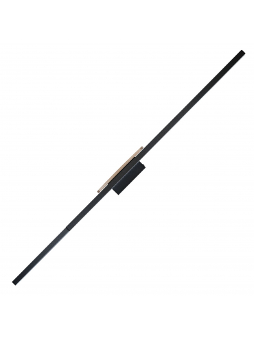 Kinkiet JAVA BLACK WOOD 1369