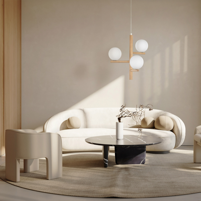 Lampa wisząca ESTERA WOOD 6799