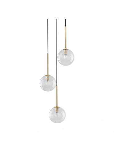 Lampa wisząca NILOS BLACK / GOLD 5942