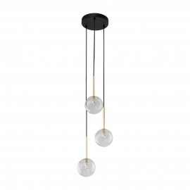 Lampa wisząca NILOS BLACK / GOLD 5942