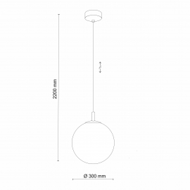 Lampa wisząca CADIX GOLD 4610