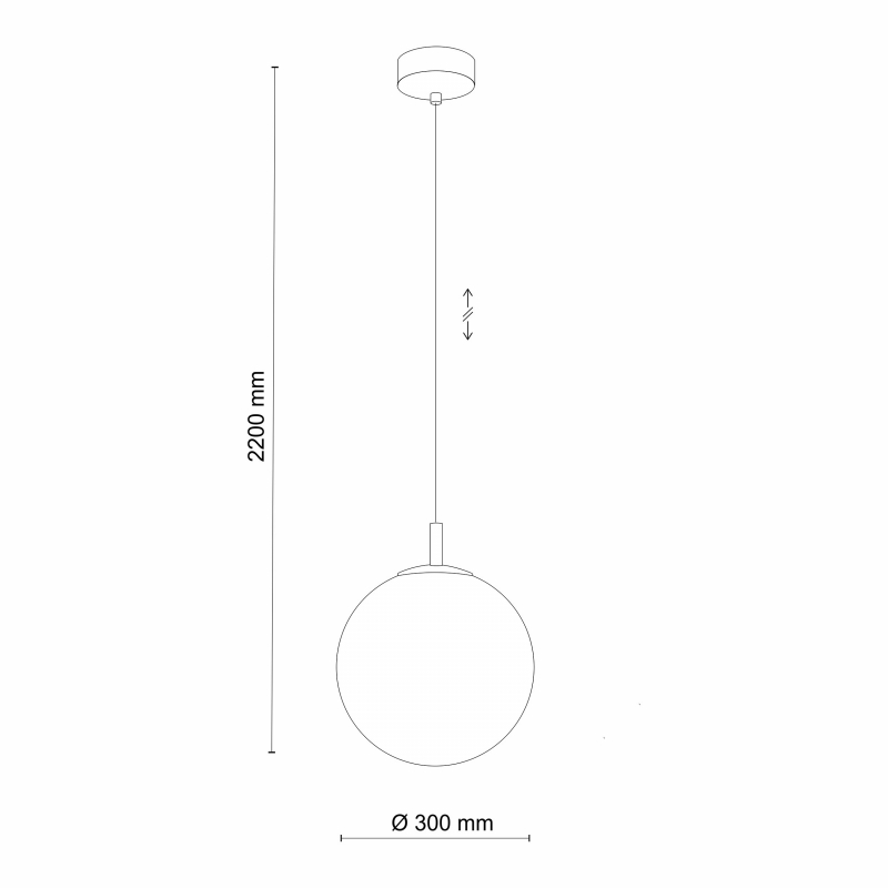 Lampa wisząca CADIX GOLD 4610