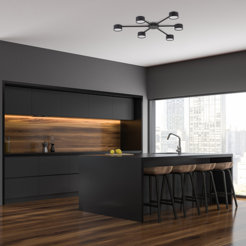Lampa sufitowa AVIA BLACK 4692