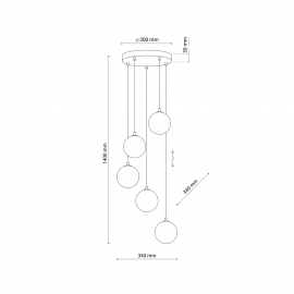 Lampa wisząca ELENA 5747