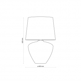 Lampa stołowa FIORD WHITE 5248