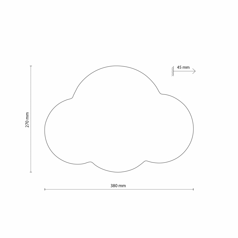 Kinkiet CLOUD 4965