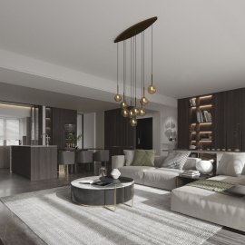 Lampa sufitowa ESTERA BROWN 6149