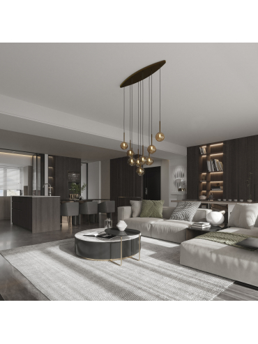 Lampa sufitowa ESTERA BROWN 6149