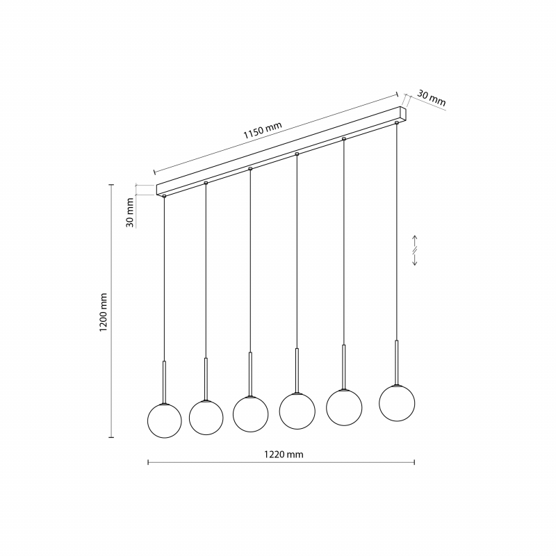 Lampa wisząca MARTIN WHITE 4504