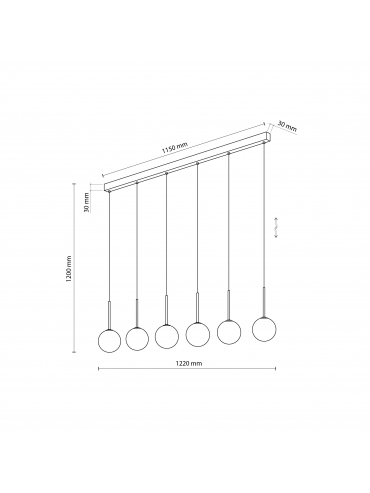 Lampa wisząca MARTIN WHITE 4504