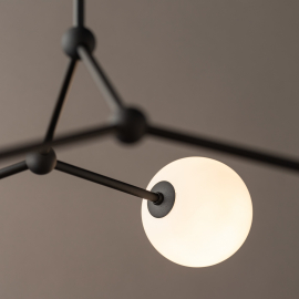 Lampa sufitowa FAIRY BLACK 4855