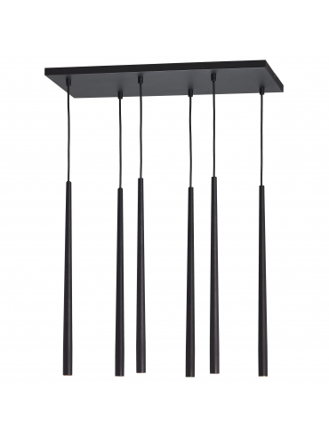 Lampa wisząca PIANO BLACK 6412