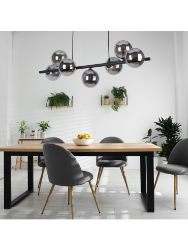 Lampa wisząca ESTERA BLACK 5666