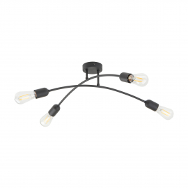 Lampa sufitowa HELIX BLACK 4687