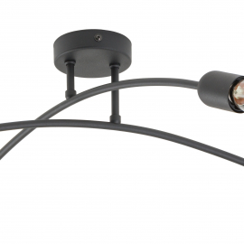 Lampa sufitowa HELIX BLACK 4687