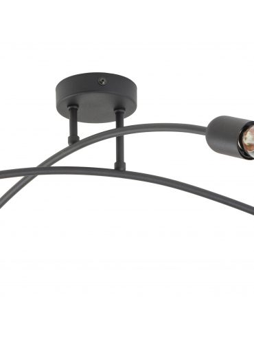 Lampa sufitowa HELIX BLACK 4687