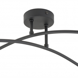 Lampa sufitowa HELIX BLACK 4687