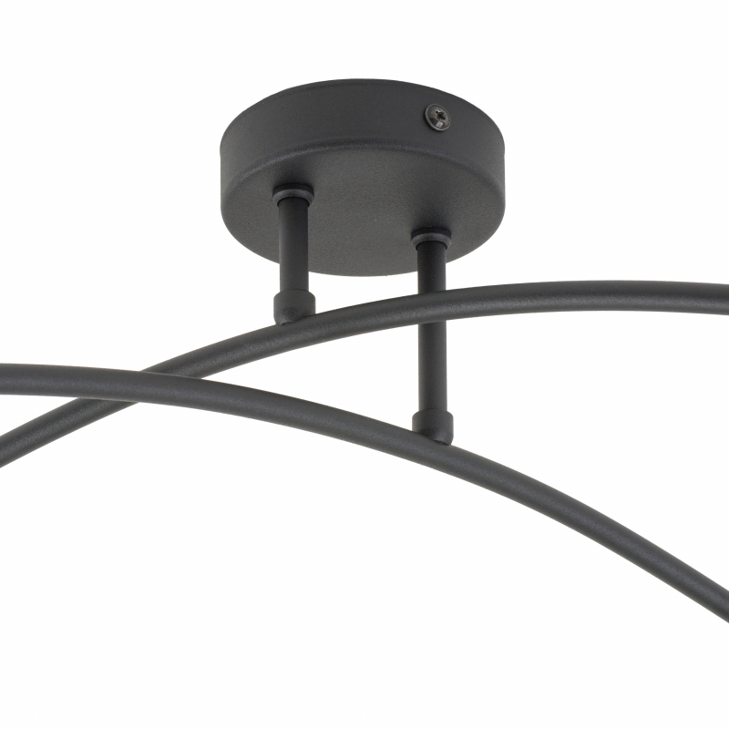 Lampa sufitowa HELIX BLACK 4687