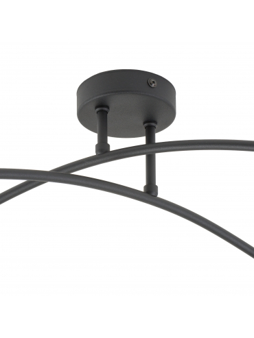 Lampa sufitowa HELIX BLACK 4687