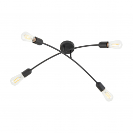Lampa sufitowa HELIX BLACK 4687