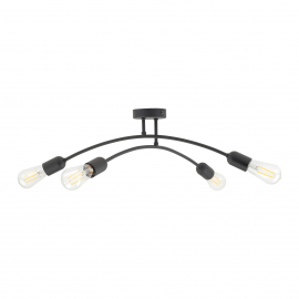Lampa sufitowa HELIX BLACK 4687