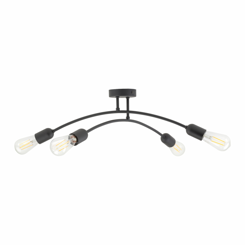Lampa sufitowa HELIX BLACK 4687