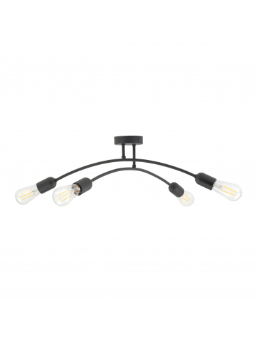 Lampa sufitowa HELIX BLACK 4687