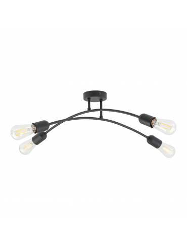 Lampa sufitowa HELIX BLACK 4687