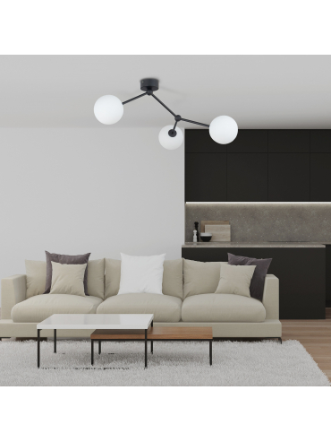 Lampa sufitowa FAIRY BLACK 4854