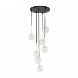Lampa wisząca NILOS BLACK / GOLD 5362