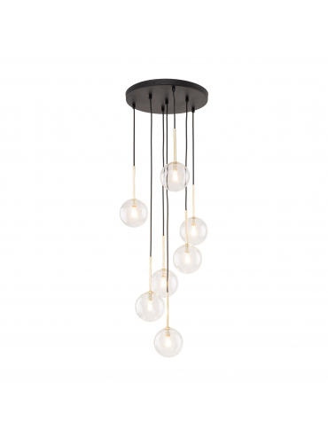Lampa wisząca NILOS BLACK / GOLD 5362