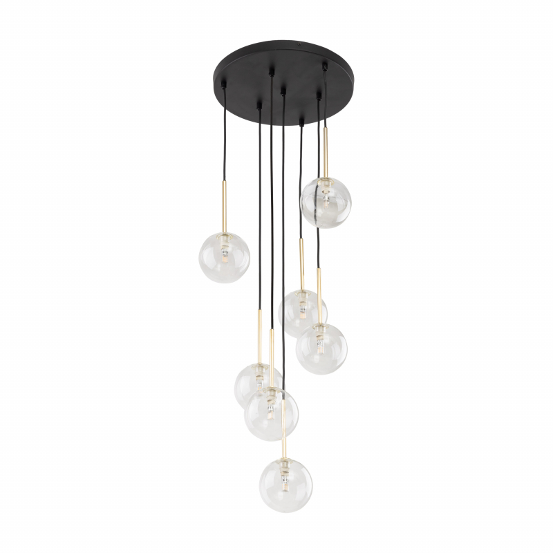 Lampa wisząca NILOS BLACK / GOLD 5362