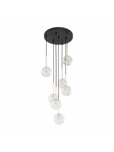 Lampa wisząca NILOS BLACK / GOLD 5362