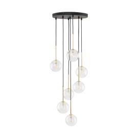 Lampa wisząca NILOS BLACK / GOLD 5362