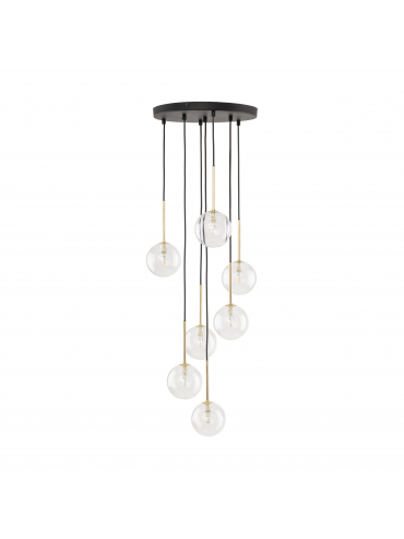 Lampa wisząca NILOS BLACK / GOLD 5362