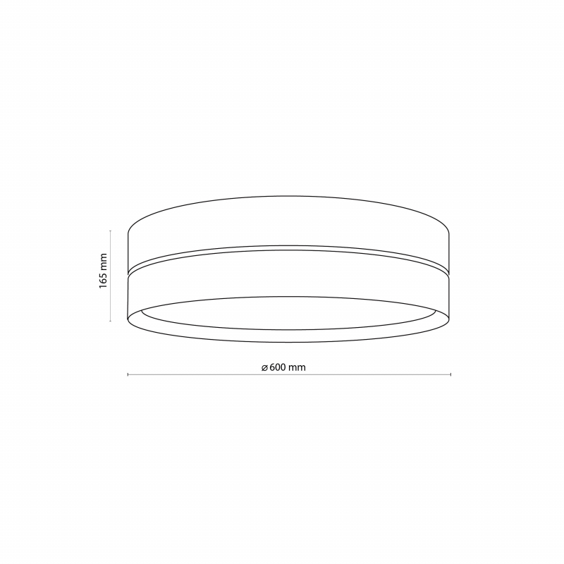 Lampa sufitowa HILTON WHITE/GOLD 4773