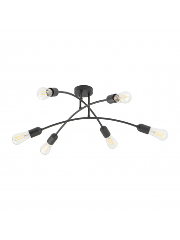 Lampa sufitowa HELIX BLACK 4679
