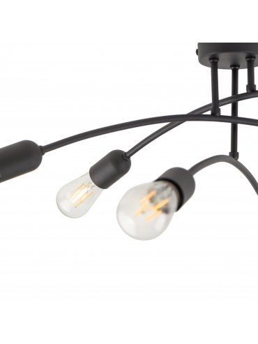 Lampa sufitowa HELIX BLACK 4679