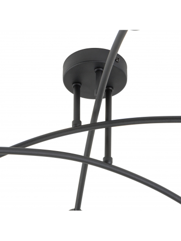 Lampa sufitowa HELIX BLACK 4679
