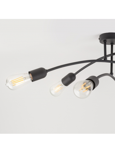 Lampa sufitowa HELIX BLACK 4679
