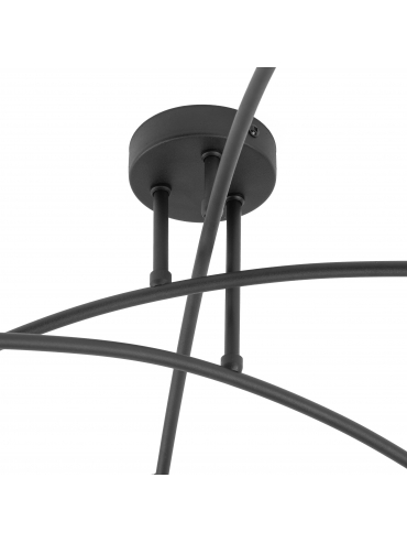 Lampa sufitowa HELIX BLACK 4679