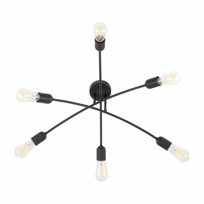 Lampa sufitowa HELIX BLACK 4679