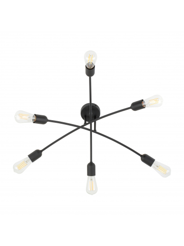 Lampa sufitowa HELIX BLACK 4679