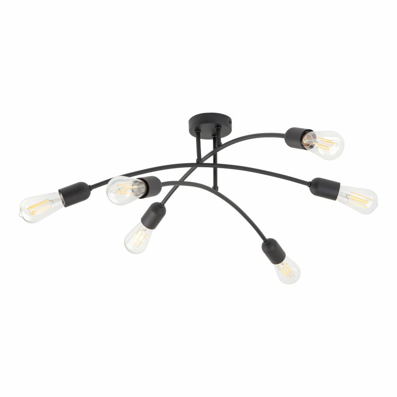 Lampa sufitowa HELIX BLACK 4679