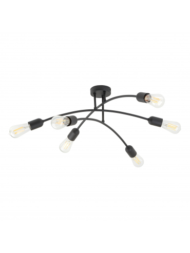 Lampa sufitowa HELIX BLACK 4679