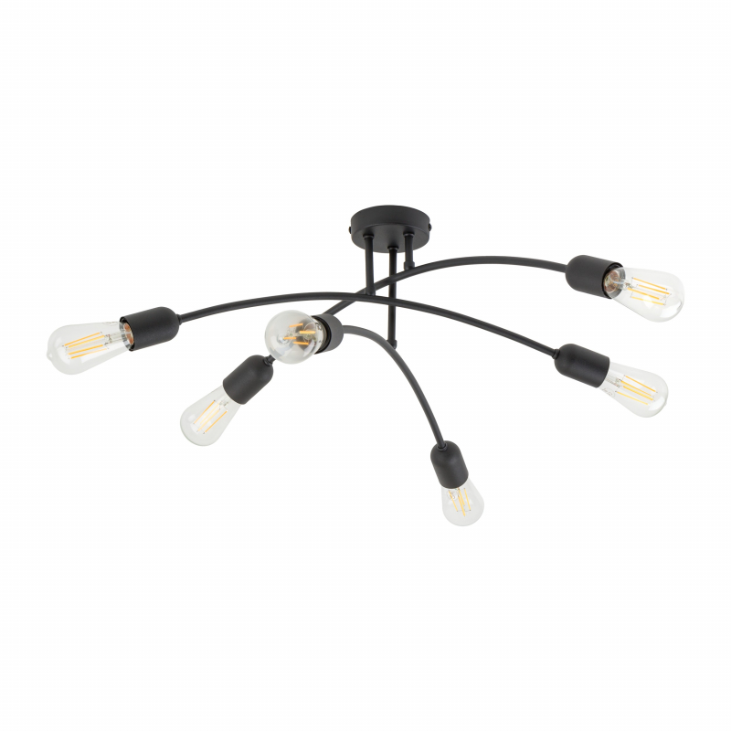 Lampa sufitowa HELIX BLACK 4679