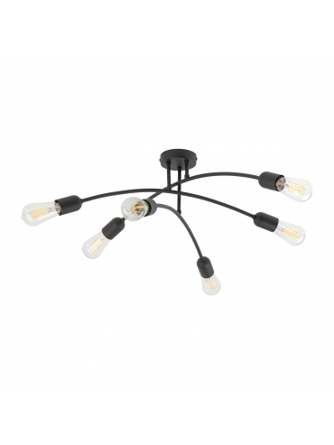 Lampa sufitowa HELIX BLACK 4679