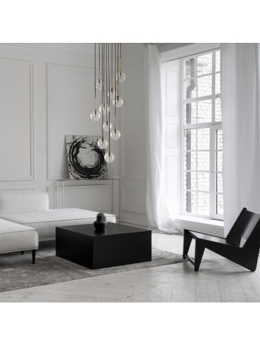 Lampa wisząca NILOS BLACK / GOLD 5944
