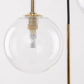 Lampa wisząca NILOS BLACK / GOLD 5944